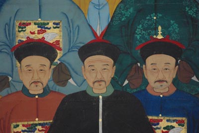 Portrait d'ancetre chinois Ancetre chinois -portrait chinois de chine