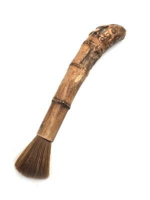 Accessoires à thé en racine de bambou 100% naturel - Pinceau à thé