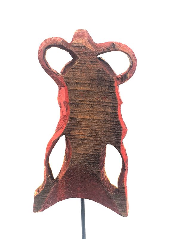 Cliquez sur la vignette pour agrandir et survolez la photo pour zoomer Ancien bois Chinois époque Qing Moine 3 3