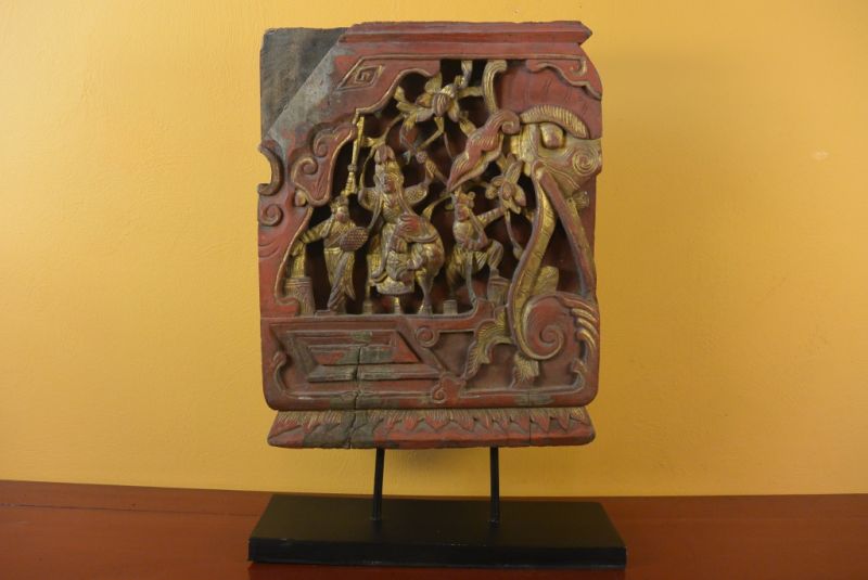 Ancien Grand Bois de Chine Mandarin 1