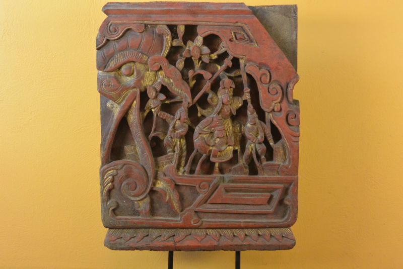 Cliquez sur la vignette pour agrandir et survolez la photo pour zoomer Ancien Grand Bois de Chine Mandarin 2 2