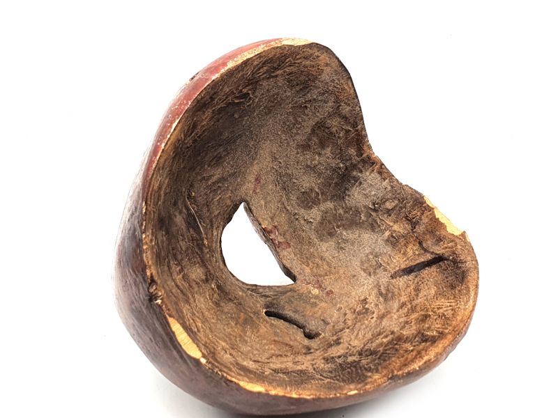 Cliquez sur la vignette pour agrandir et survolez la photo pour zoomer Ancien masque de Java (80 ans) - Théâtre indonésien - Masque Topeng Javanais - Clown 2 4