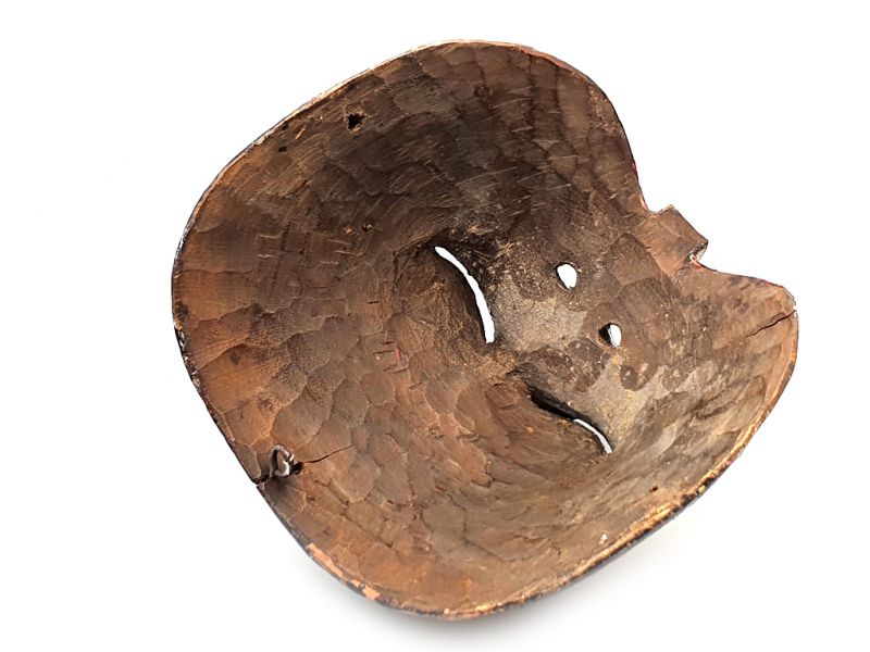 Cliquez sur la vignette pour agrandir et survolez la photo pour zoomer Ancien masque de Java (80 ans) - Théâtre indonésien - Masque Topeng Javanais - Clown 5