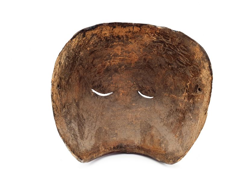 Cliquez sur la vignette pour agrandir et survolez la photo pour zoomer Ancien masque de Java (80 ans) - Théâtre indonésien - Personnage au long nez 4