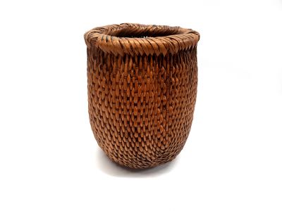 Ancien Panier à Riz chinois tressée - Vannerie - Petit modèle 2 Ancien Panier à Riz chinois tressée - Vannerie - Petit modèle 2