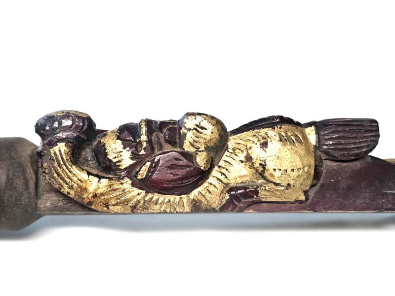 Cliquez sur la vignette pour agrandir et survolez la photo pour zoomer Ancien Pinceau Sculpté d’un Chien de Garde Foo – Protection et Fortune de la Dynastie Qing 5