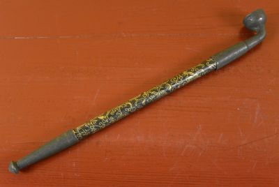 Ancienne Pipe Chinoise Téléscopique