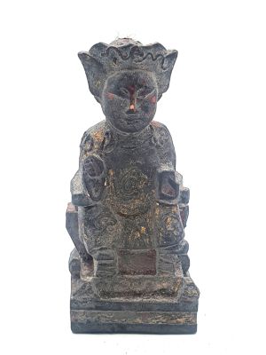 Ancienne reproduction - Petite Statue votive Chinoise - L'empereur chinois