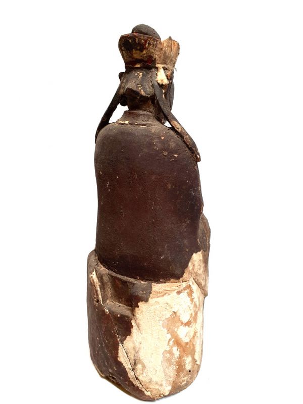 Cliquez sur la vignette pour agrandir et survolez la photo pour zoomer Ancienne Statue Chinoise Statue du Dieu de la Guerre 3