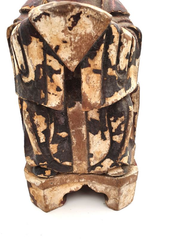 Cliquez sur la vignette pour agrandir et survolez la photo pour zoomer Ancienne statue votive chinoise - Homme chinois 3