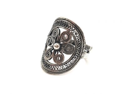 Bague Chinoise de la Minorité Miao Fleur Bague Chinoise de la Minorité Miao Fleur