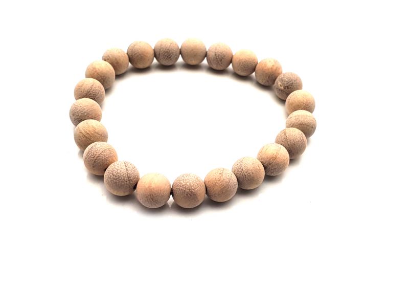 Cliquez sur la vignette pour agrandir et survolez la photo pour zoomer Bijoux - Bracelet Mâlâ Tibétains en bois - 100% Naturel - Bois de camphre 2