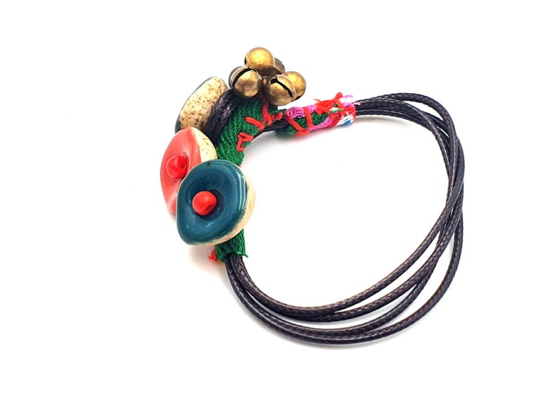 Cliquez sur la vignette pour agrandir et survolez la photo pour zoomer Bracelet en Céramique Nénuphar 2 3