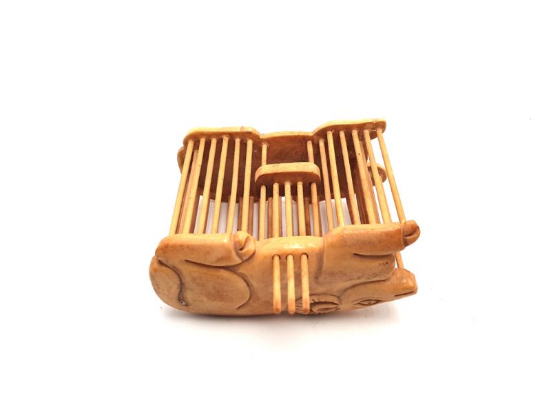 Cliquez sur la vignette pour agrandir et survolez la photo pour zoomer Cage à grillons chinoise Os Capricorne 4