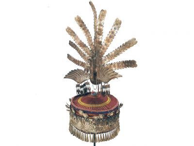 Coiffe Ethnique Miao - Chef de Clan Femme Coiffe Ethnique Miao - Chef de Clan Femme