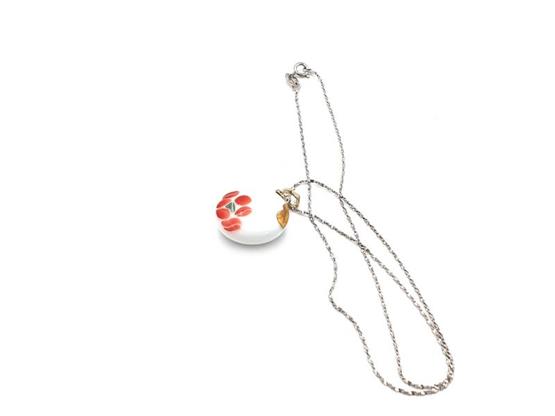 Cliquez sur la vignette pour agrandir et survolez la photo pour zoomer Collier en Argent et Pendentif Soleil Levant 3