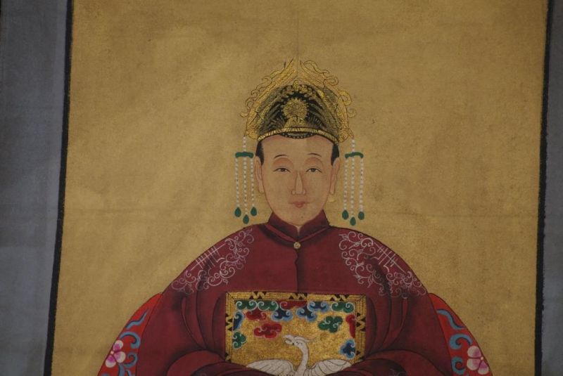 Cliquez sur la vignette pour agrandir et survolez la photo pour zoomer Dignitaires Chinois Peinture Chine Bordeaux 3