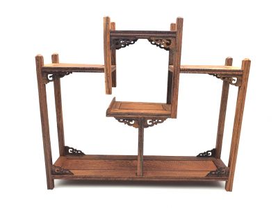 Étagère chinoise - Décoration asiatique - 34x30cm