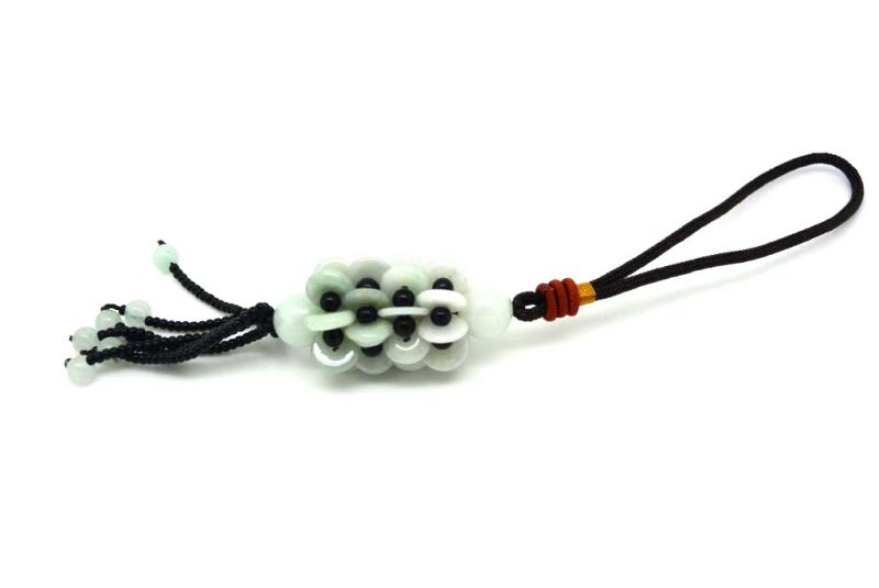 Cliquez sur la vignette pour agrandir et survolez la photo pour zoomer Feng Shui en Jade catégorie A Chance 2