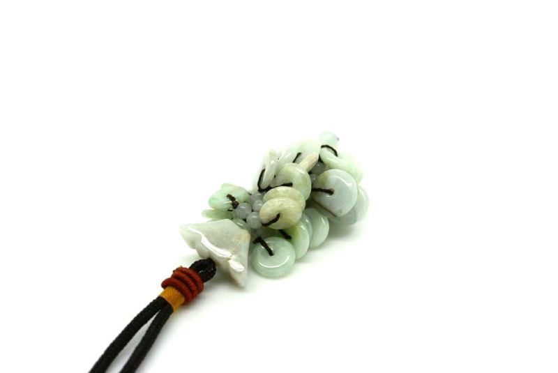 Cliquez sur la vignette pour agrandir et survolez la photo pour zoomer Feng Shui en Jade catégorie A Disques Bi 4