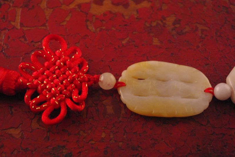 Cliquez sur la vignette pour agrandir et survolez la photo pour zoomer Feng Shui en Jade Rouge 4