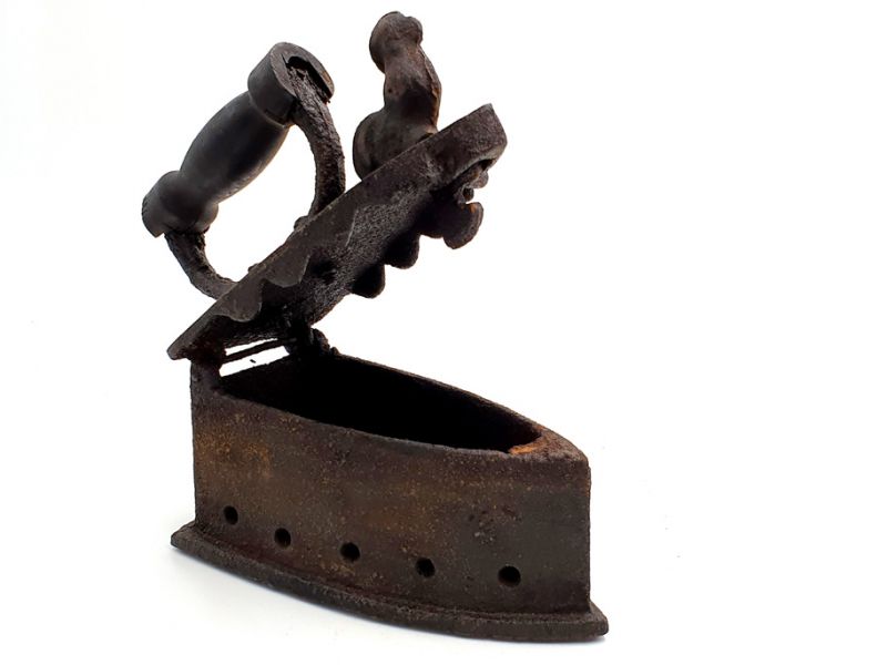 Cliquez sur la vignette pour agrandir et survolez la photo pour zoomer Fer à Repasser Chinois - Ancien - Province de Beijing 4