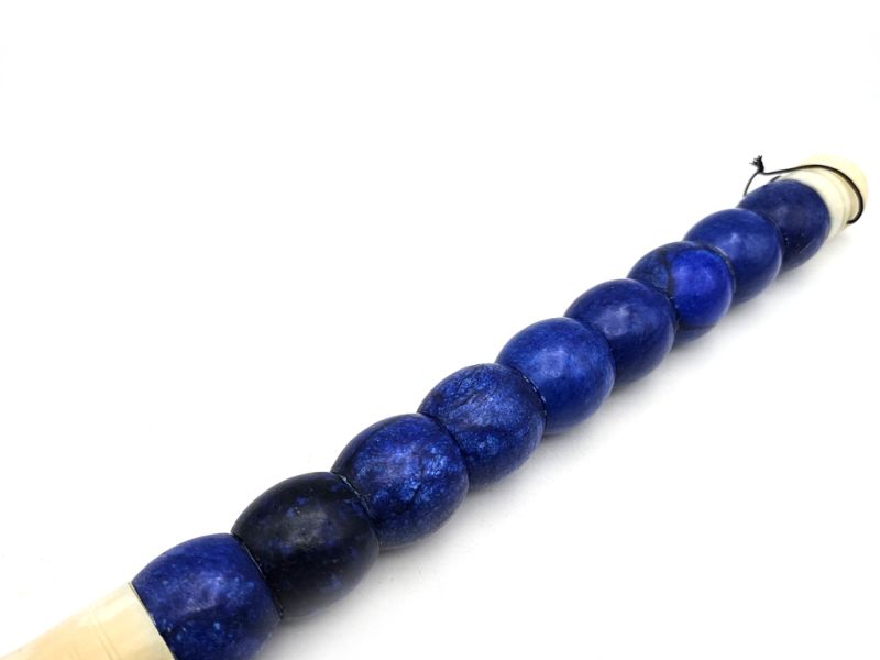 Cliquez sur la vignette pour agrandir et survolez la photo pour zoomer Grand Pinceau à Calligraphie Chinoise - Bleu marine - Ovale 2