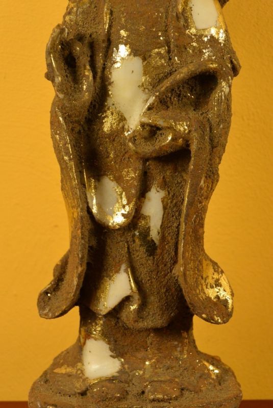 Cliquez sur la vignette pour agrandir et survolez la photo pour zoomer Grande Statue en Jade Bouddhisme Asiatique 3