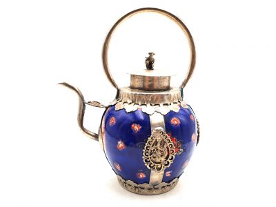 Grande Théière Chinoise Bleue Grande Théière Chinoise Bleue