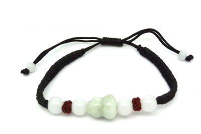 Petit Bracelet en Jade Wu Lou Petit Bracelet en Jade Wu Lou