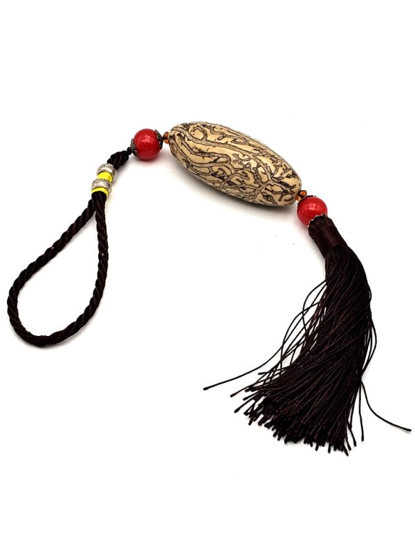 Cliquez sur la vignette pour agrandir et survolez la photo pour zoomer Ivoire végétal FengShui Fruit du Raphia Farinifera 4