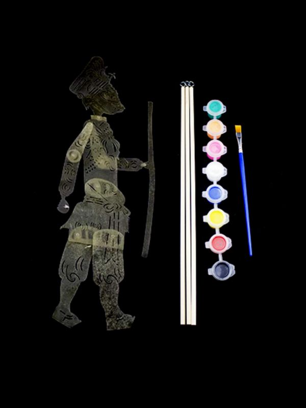 La marionnette chinoise à peindre - Enfant - DIY -