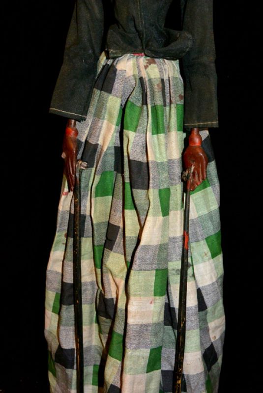 Cliquez sur la vignette pour agrandir et survolez la photo pour zoomer Marionnette Indonésienne Wayang Golek Hanuman, singe guerrier 3