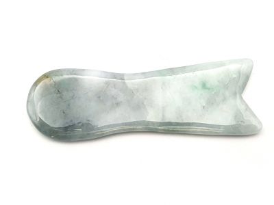 Médecine traditionnelle chinoise - Gua Sha Poisson - Corps et visage - Vert tacheté Médecine traditionnelle chinoise - Gua Sha Poisson - Corps et visage - Vert tacheté