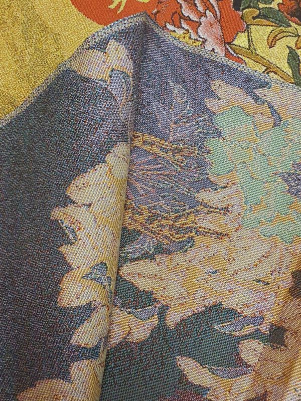 Cliquez sur la vignette pour agrandir et survolez la photo pour zoomer Peinture Chinoise - Broderie sur soie - Paysage - Cerisier 5