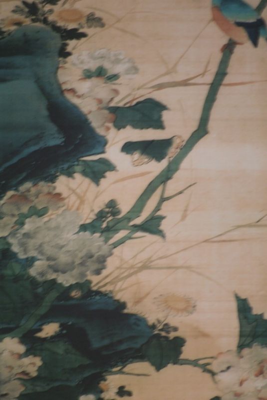 Cliquez sur la vignette pour agrandir et survolez la photo pour zoomer Peinture Chinoise Fleurs et oiseaux - Hiver 5