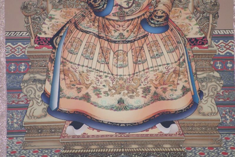 Cliquez sur la vignette pour agrandir et survolez la photo pour zoomer Petit Ancêtre chinois Empereur Jiaqing 5