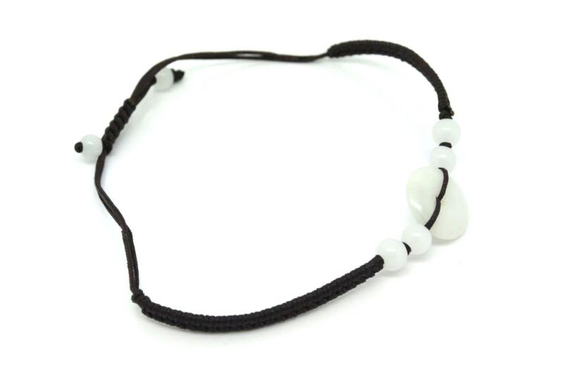 Cliquez sur la vignette pour agrandir et survolez la photo pour zoomer Petit Bracelet en Jade Enthousiasme 5