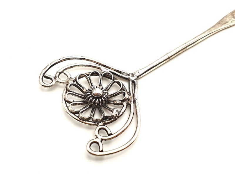 Cliquez sur la vignette pour agrandir et survolez la photo pour zoomer Pic à Cheveux ethnique Fleur de Coeur Miao 2