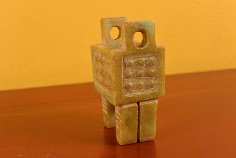 Cliquez sur la vignette pour agrandir et survolez la photo pour zoomer Pierre de Jade petite potiche 4 3