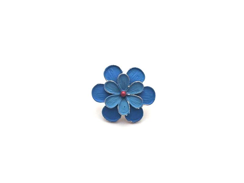Pin's chinois en émail - Cloisonnée - Fleur
