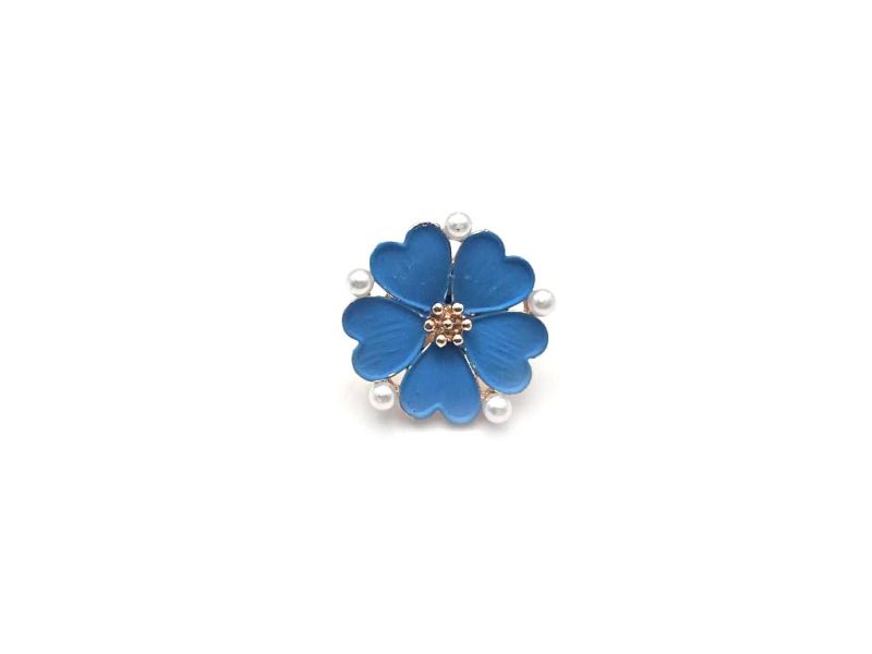 Pin's chinois en émail - Cloisonnée - Grande fleur