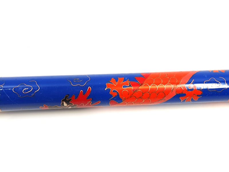 Cliquez sur la vignette pour agrandir et survolez la photo pour zoomer Pinceau Calligraphie Cloisonné Bleu 4