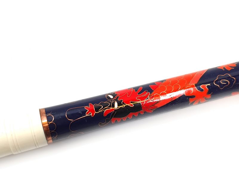 Cliquez sur la vignette pour agrandir et survolez la photo pour zoomer Pinceau Calligraphie Cloisonné - Bleu marine 3