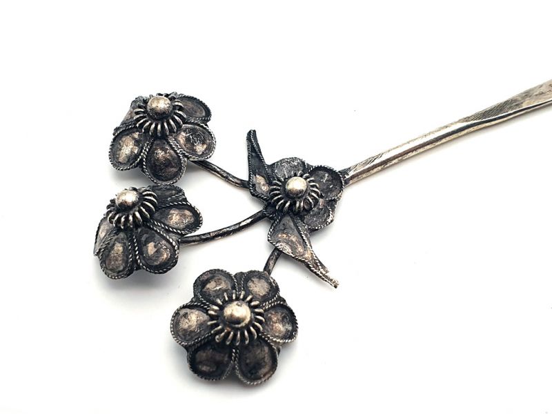 Cliquez sur la vignette pour agrandir et survolez la photo pour zoomer Piques à Cheveux 3 fleurs chinoises 2