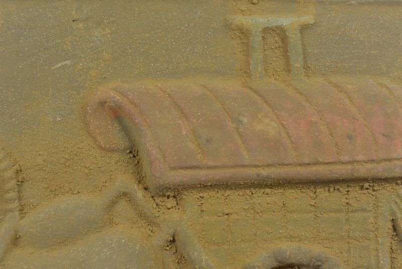 Cliquez sur la vignette pour agrandir et survolez la photo pour zoomer Plaque chinoise en Terre Cuite Transport de marchandise 3