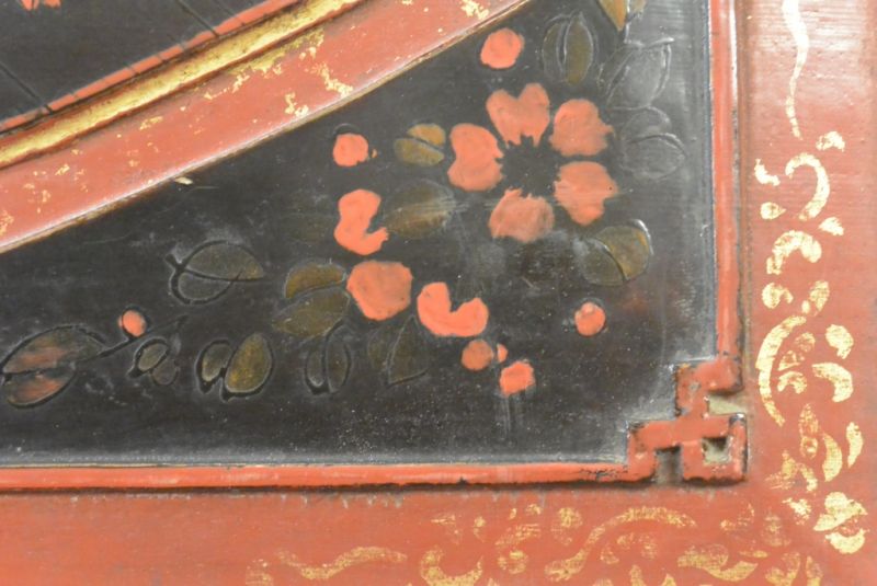 Cliquez sur la vignette pour agrandir et survolez la photo pour zoomer Plaque en bois Chinoise Peinture Confucius 5