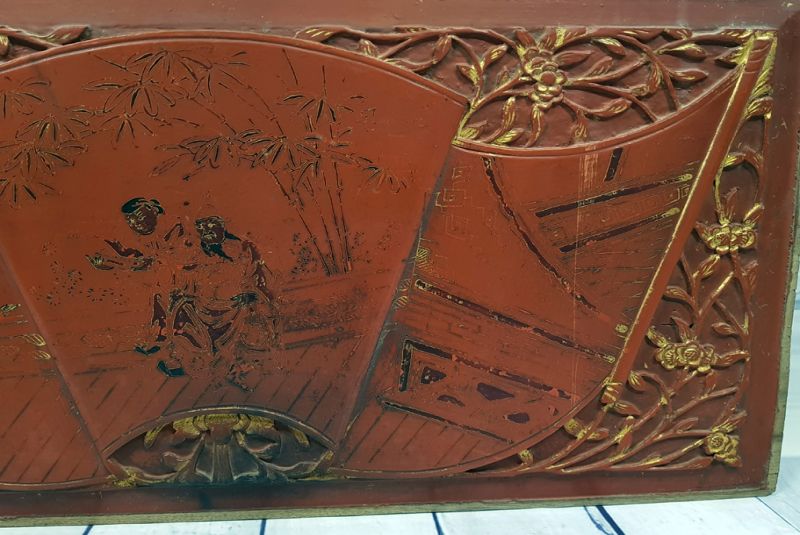Cliquez sur la vignette pour agrandir et survolez la photo pour zoomer Plaque en bois Chinoise Peinture 3