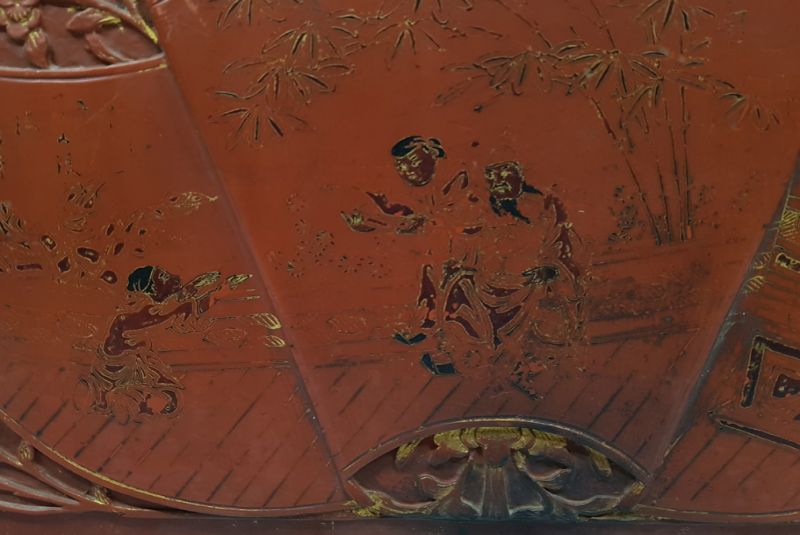 Cliquez sur la vignette pour agrandir et survolez la photo pour zoomer Plaque en bois Chinoise Peinture 4