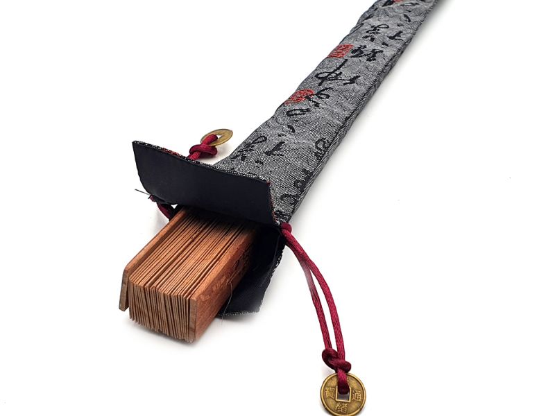 Cliquez sur la vignette pour agrandir et survolez la photo pour zoomer Pochette pour éventail chinois - Taille S - Caractères chinois 3